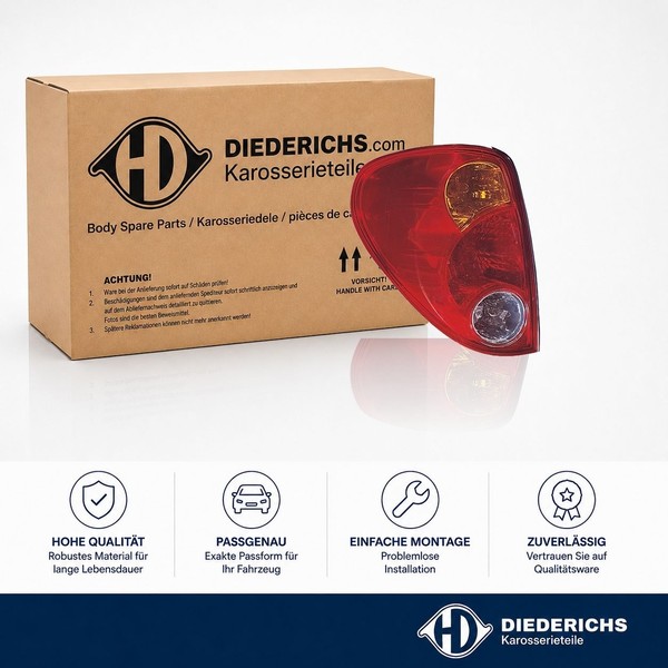Heckleuchte Links Diederichs 5881891 FÜR Mitsubishi-image