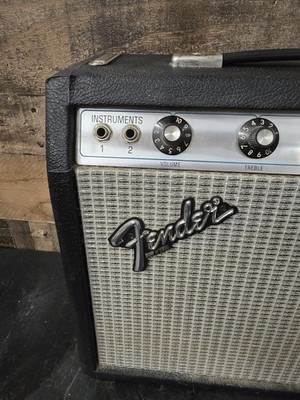 Vintage 1979 Fender Champ amp Silverface Fully Working | eBay