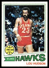 1977-78 Topps Basketball Vintage Lou Hudson RC #85 VIEW SCAN