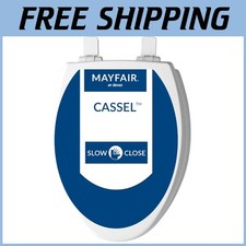 Cassel Slow Close Toilet Seat, Easy Install