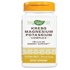 Krebs Magnesium Potassium Complex 120 Tabs 350 mg 0.56 per thousand milligrams