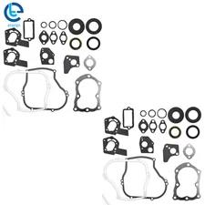 2 Pcs Gasket Kit For Briggs & Stratton 132400 133200 4 & 5 Hp Horizontal Engines