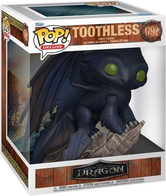 Funko POP! Deluxe How to Train Your Dragon Live Action S1 Ohnezahn Vinyl Figur