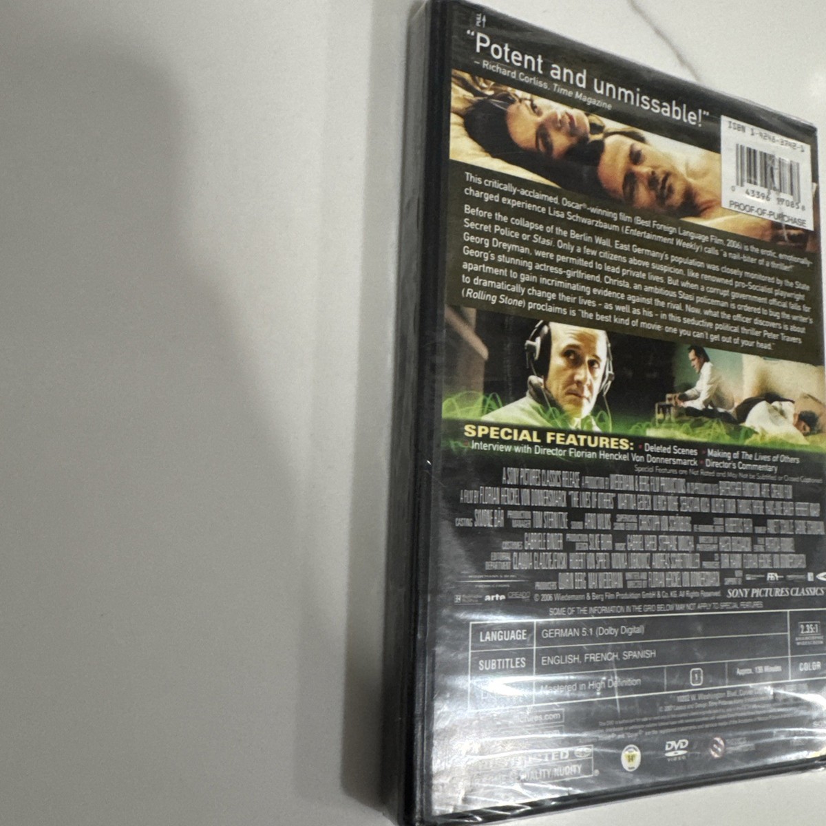 Buy The Lives of Others (DVD, 2007) online | eBay