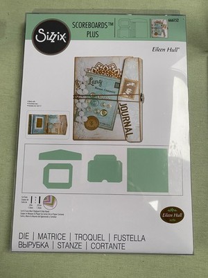 Original Sizzix Anzeigetafeln plus Journal Würfel Eileen Hull 666152