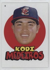 2016 Topps Heritage Minor League Edition 1967 Sticker Inserts Kodi Medeiros y5m