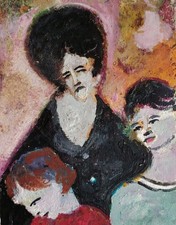 Belle Peinture Attribué À