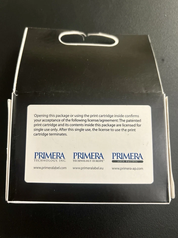 NEW Primera Technology 53604 Black Ink Cartridge For Bravo 4100 Series FREE SHIP - Image 2 of 2