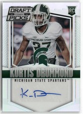 2015 Panini Prizm Collegiate Draft Picks #210 Kurtis Drummond Autographs Prizms