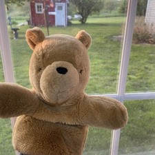 1968 Vintage GUND Classic Pooh Hand Puppet Retired Winnie The Pooh Disney Plush
