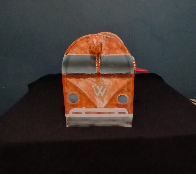 Mailbox Custom Art Bus 
