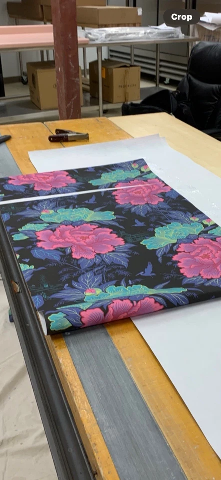 Papel Pintado Divine Savages Floral Peonía Precioso 2 Rollos Completamente Sellados Foto 4 de 4