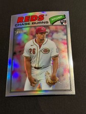 2026 Topps Heritage - Chase Burns #212 Chrome Refractor (RC)