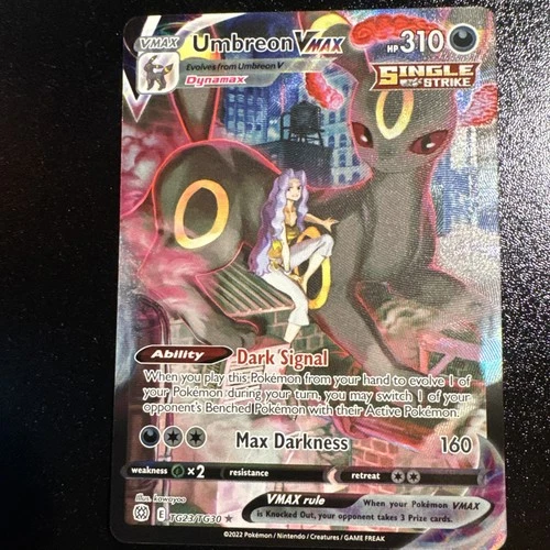 Pokémon TCG Umbreon VMAX TG23/TG30