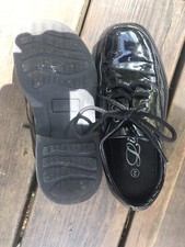 Boys Black Patent Leather Dress Shoes Size 2