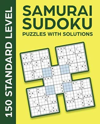 Samurai Sudoku Puzzles with Solutions: 150 Standard Level by Ak Publishing ...