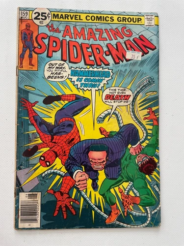 Amazing Spider-Man # 159 VG Marvel Comic Book Hammerhead Doc Ock 4 J250