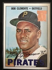 1997 Topps Roberto Clemente Commemorative reprint #13 Pittsburgh Pirates