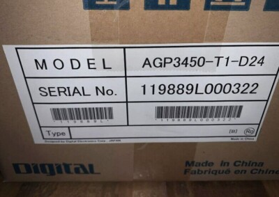 AGP3450-T1-D24 New Sealed Pro Face Touch Screen HMI AGP3450-T1-D24