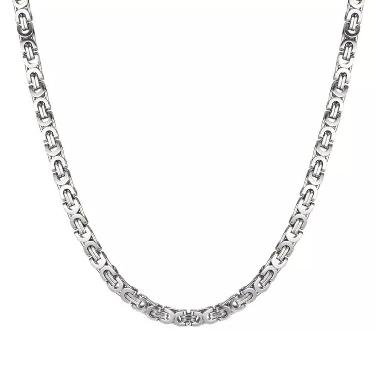 6mm white gold chain deals