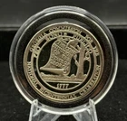 Georgia Constitution 200 Years of Days to Remember 925 Silver ~ art round