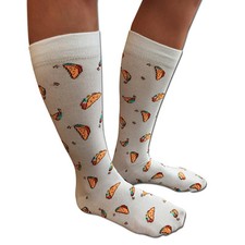 Taco Socks - Funny Socks, Cool Gag Gift, Stocking Stuffer for Men, Women, Teens