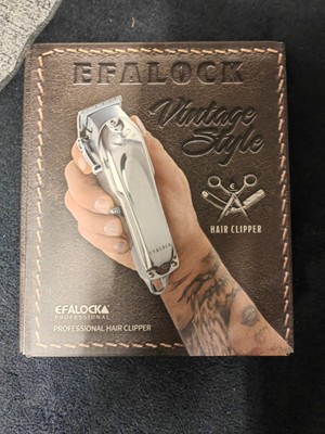 Efalock Barber Haarschneidemaschine Vintage Style Clipper NEU!