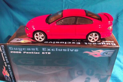 2006 PONTIAC GTO TORRID RED 1:18 GUYCAST GMP 18988 VERY LIMITED EDITION ACME