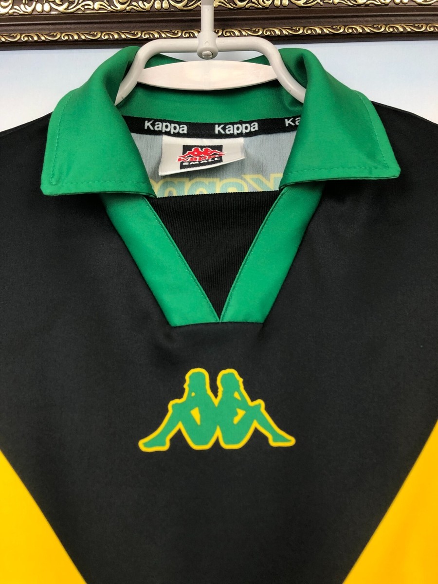 Vintage 90's Kappa Jamaica Football Shirt Train Soccer Jersey