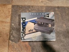 POLAROID SPECTRA SYSTEM SE INSTANT CAMERA w/ Hard Case VG in Original Box