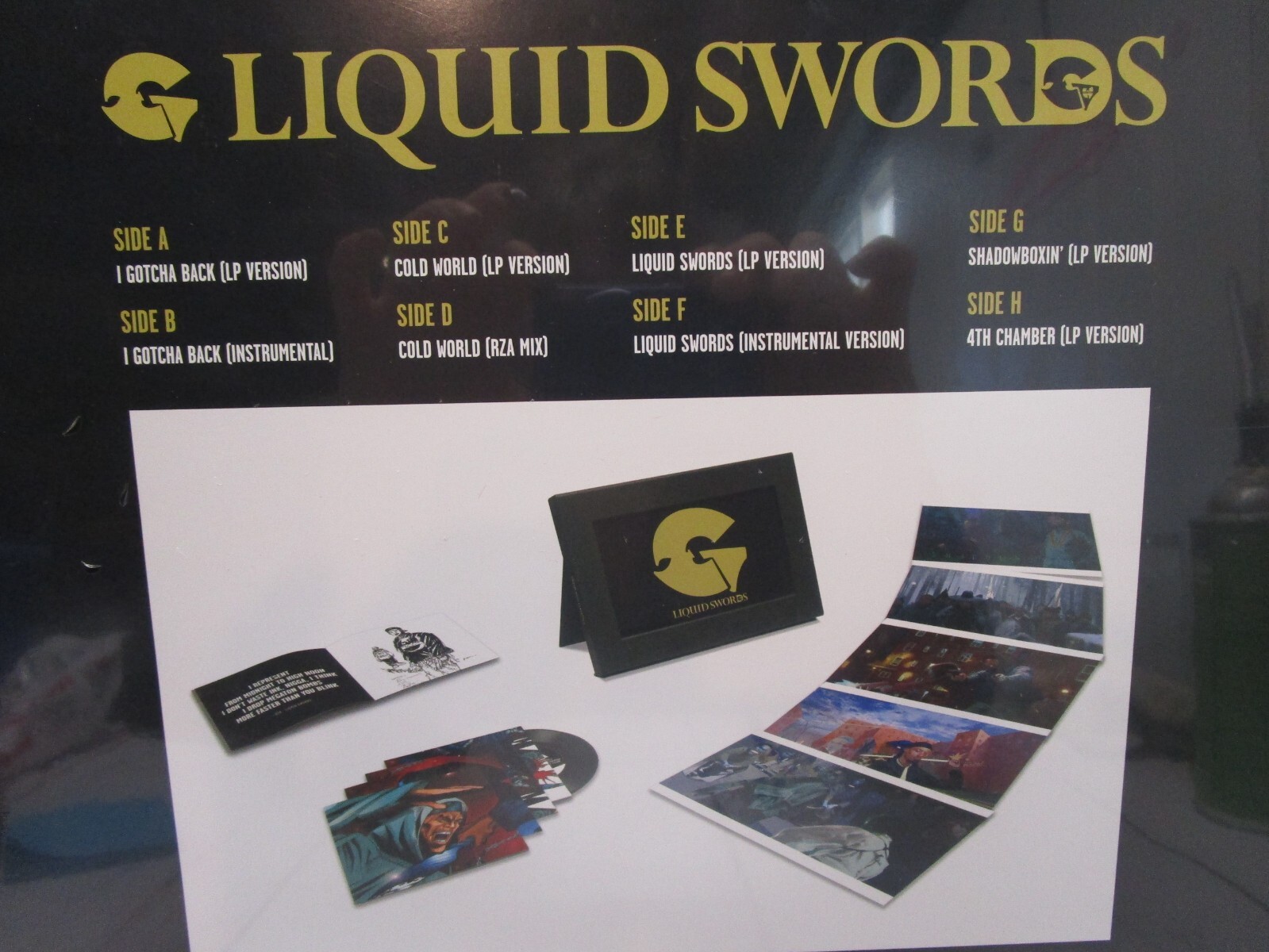 Genius GZA Liquid Swords LP BOX SET 未開封 洋楽 レコード 本・音楽