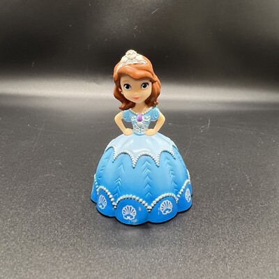 Disney Just Play Princess Sofia The First Blue Dress 3" Cake Topper Figure  | eBay