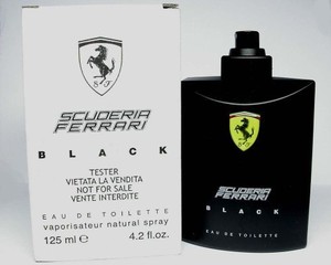 scuderia ferrari black 125ml