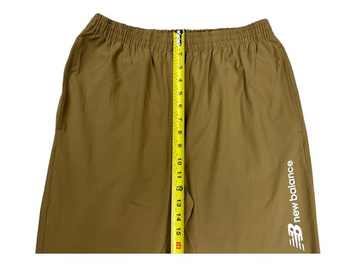 New Balance Mens Size Medium Logo All Motion Lightweight Joggers Tan Track Pants - Picture 17 of 21