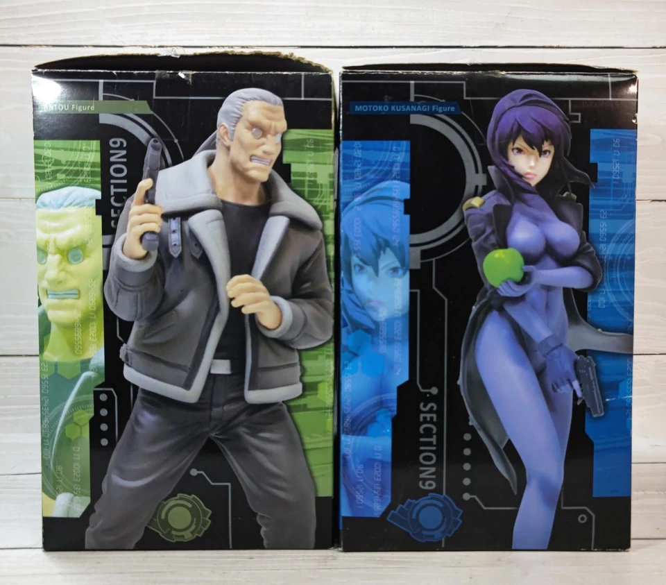 2013 Taito Ghost in the Shell S.A.C. Figure set Major Motoko Kusanagi Batou - Image 3 of 4