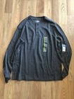 NWT John Bartell Knit Long Sleeve Shirt Grey Mens Large — photo 1