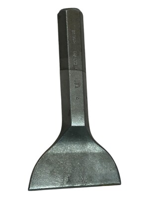Mayhew (12302) Mason Flat Chisel - 4'' x 7 1/2'' Alloy Steel w/ 1'' HEX