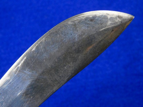 Custom Made Handmade R.H. RUANA Large "S" Stamped Hunting Knife w/ Sheath - Picture 21 of 24