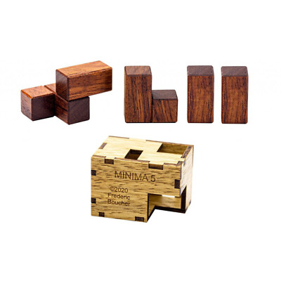 Minima 5 - Frederic Boucher - Pelikan Puzzles - Packing Puzzle