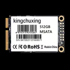 Kingchuxing 512GB SSD mSATA III Internal Solid State Hard Drives Disk FOR Laptop