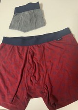    Goodfellow Men  s Boxer Briefs 2 Pk.   As Shown Large.