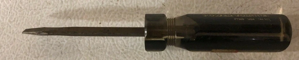 Master Mechanic Professional Chrome Vanadium CRV 9/32" Flat Head Screwdriver 309 - Image 2 of 4