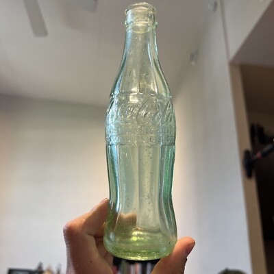 Antique Vtg Corpus Christi Texas TX Hobbleskirt Coca Cola Soda Bottle Coke 