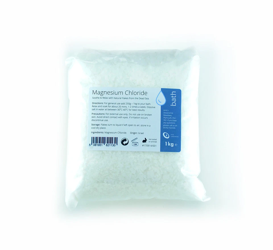 INTRALABS Magnesium Chloride Hexahydrate Flake - 47% Aquarium Bath Salt MgCl2
