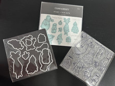 CTMH Stamp  Thin Cuts - Happy Pawlidays - Z7095 New Close To My Heart