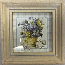 Marjolein Bastin Framed Print Summer Bouquet  3D Butterfly