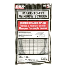 Prime-Line 0.17 in. D X 300 in. L Screen Spline