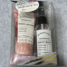 My Beauty Spot 2pc Body Care Set , Rosewater Body Lotion And Body Mist Gift Set