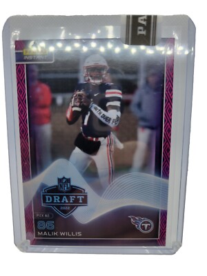 2022 Panini Instant Malik Willis /25 Draft Night Tennessee Titans Rookie #25