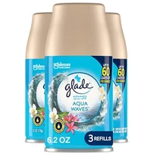 Glade Automatic Spray Refill Air Freshener for Home and Bathroom Aqua Waves 
